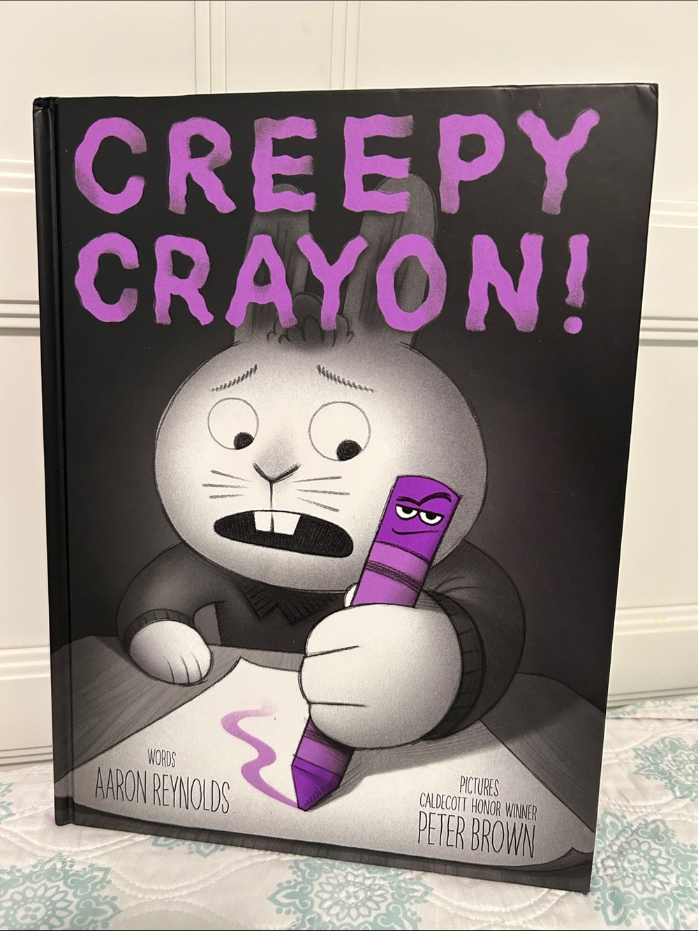 Creepy Crayon! Picture Book - Purple Edition